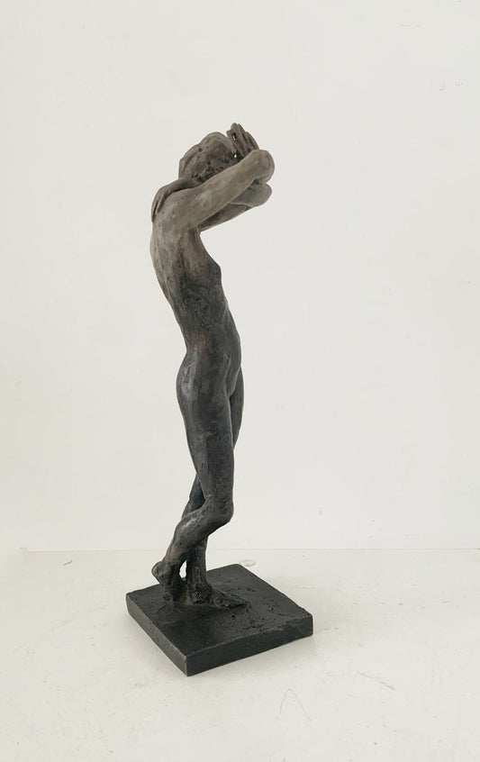 Olga Prokop-Misniakiewicz, A Woman, Bronze Sculpture, 2022