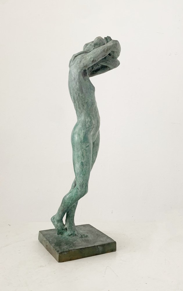 Olga Prokop-Misniakiewicz, A Woman, Bronze Sculpture, 2022