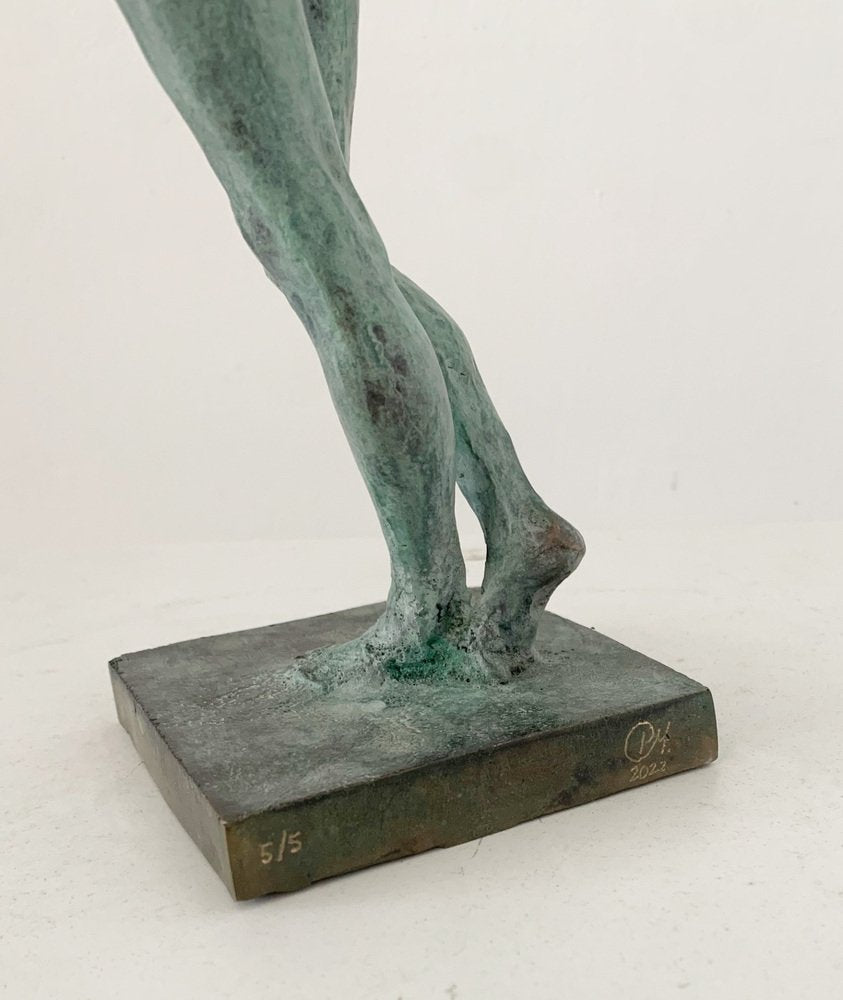 Olga Prokop-Misniakiewicz, A Woman, Bronze Sculpture, 2022