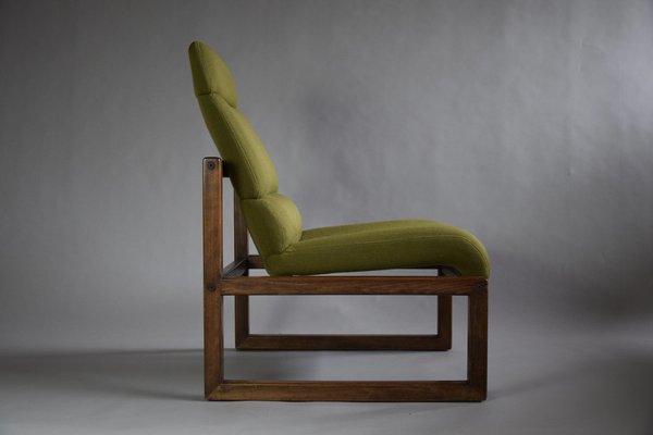 Olive Green Lounge Chair by Martin Stoll, 1970-IEI-1352797