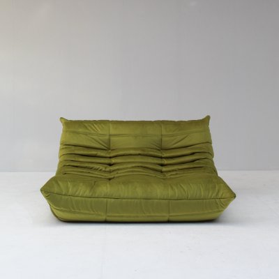 Olive Green Togo Sofa from Ligne Roset-WLD-2041907