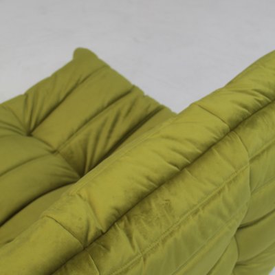 Olive Green Togo Sofa from Ligne Roset-WLD-2041907