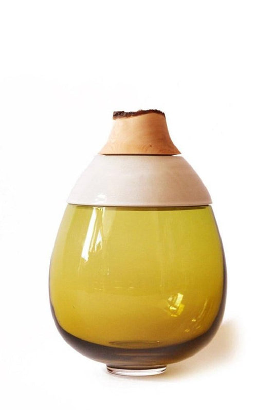 Olive Paradise Lilith Stacking Vase by Pia Wüstenberg