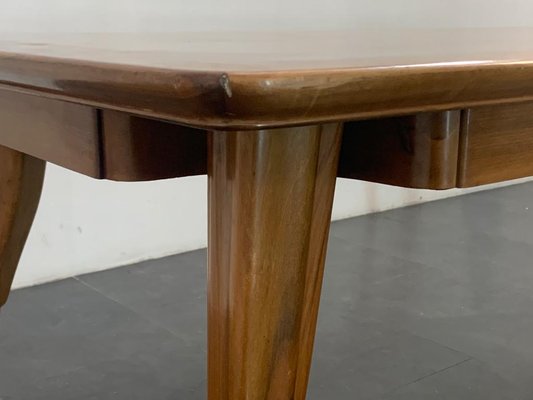 Olive Tree Table with Ebony Brass Tips-IJR-1081882