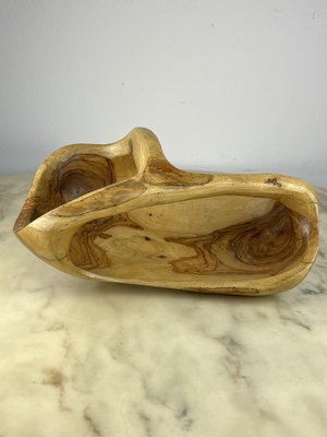 Olive Wood Centerpiece, Italy, 1960s-YST-1750205