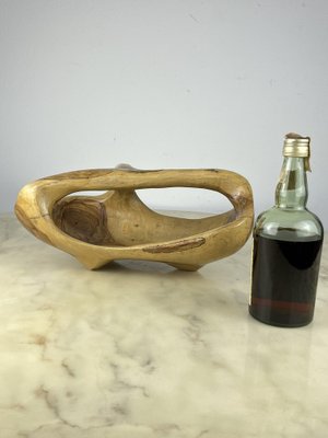 Olive Wood Centerpiece, Italy, 1960s-YST-1750205