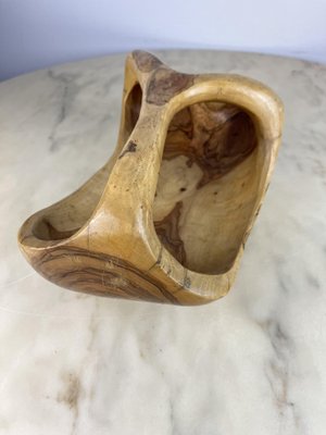 Olive Wood Centerpiece, Italy, 1960s-YST-1750205