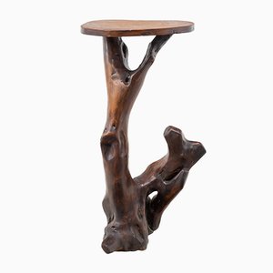 Olive Wood Stand, 1970s-UJE-604038