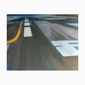 Olivier Furter, Runway I, 2020, Oil on Paper-CHG-1388211