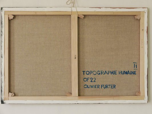 Olivier Furter, Topographie Humaine II, 2022, Oil on Canvas-CHG-1388216