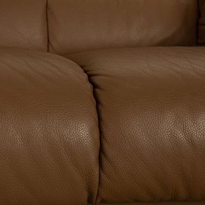 Olso Leather Two Seater Sofa in Brown Taupe from Stressless-RQW-1794984