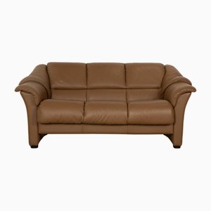 Olso Leather Two Seater Sofa in Brown Taupe from Stressless-RQW-1794984