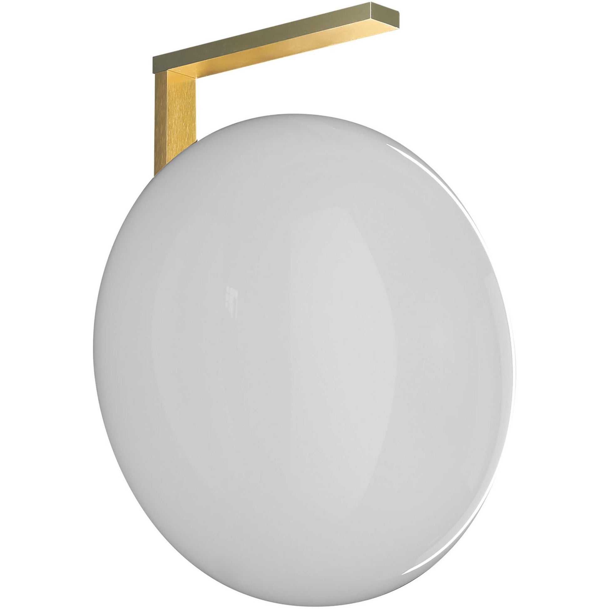 Alba 194 Wall Lamp by Oluce #Brass