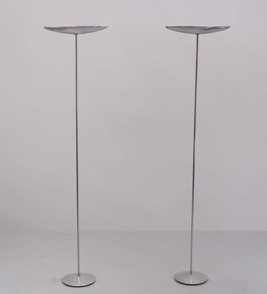 Olympia Pie Floor Lamps by Jorge Pensi for B Lux, 1988, Set of 2