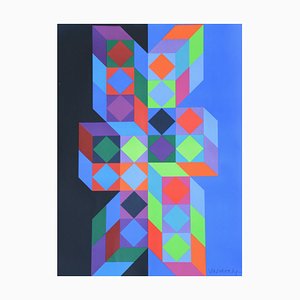 Olympic Games Poster by Victor Vasarely for Edition Olympia 1972 GmbH, 1970s-LXP-931765