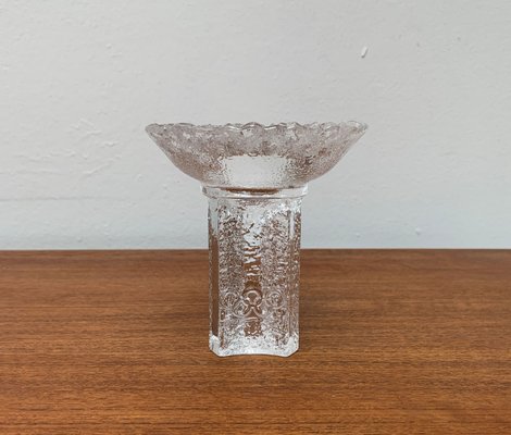 Olympics Glass Candle Holder by Lars Hellsten for Orrefors, Sweden, 1984-UAH-1425399