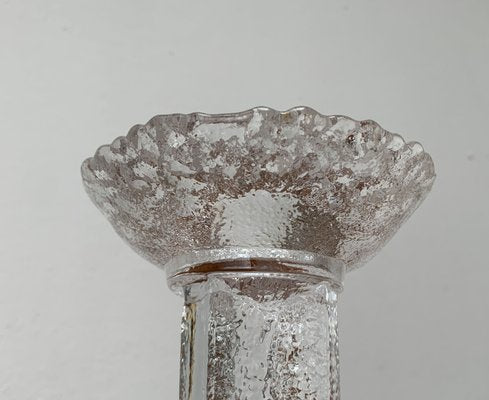 Olympics Glass Candle Holder by Lars Hellsten for Orrefors, Sweden, 1984-UAH-1425399