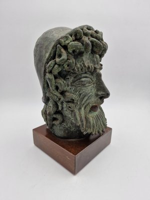 Omero Bordo, Sculpture of Homer, 1970s, Bronze-RKF-1811951