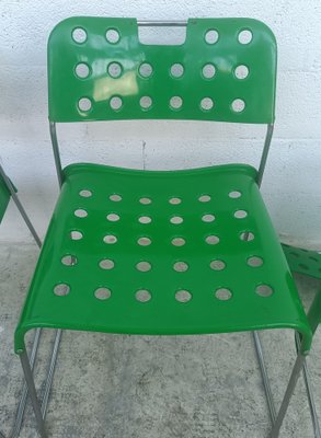 Omstak Chairs by Rodney Kinsman for Bieffeplast, 1970s / 80s, Set of 4-RNN-1293118