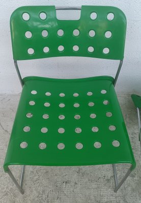 Omstak Chairs by Rodney Kinsman for Bieffeplast, 1970s / 80s, Set of 4-RNN-1293118