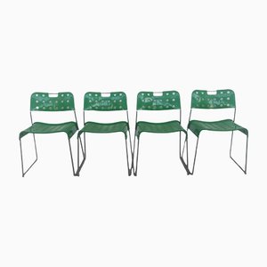 Omstak Chairs by Rodney Kinsman for Bieffeplast, 1970s / 80s, Set of 4-RNN-1293118