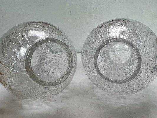 Onion Shaped Murano Glass Wall Lights from Keuco, 1970s, Set of 2-WZZ-1752756