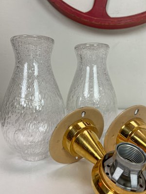 Onion Shaped Murano Glass Wall Lights from Keuco, 1970s, Set of 2-WZZ-1752756