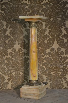 Onyx Column, Late 19th Century-AXR-1736431