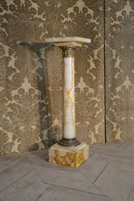 Onyx Column, Late 19th Century-AXR-1736431