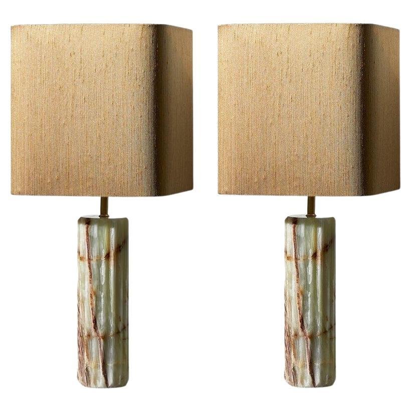 Onyx Proud Table Lamp by Lisette Rützou, Set of 2