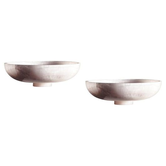 Onyx Twosidestory Bowls by Lisette Rützou, Set of 2