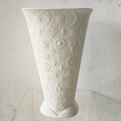 Op Art Porcelain Umbrella Stand or Large Vase from Kaiser, 1950s-WK-2032273