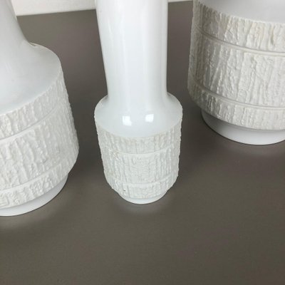 Op Art Porcelain Vases by Richard Scharrer for Thomas, Germany, 1970s, Set of 3-QZ-1053062