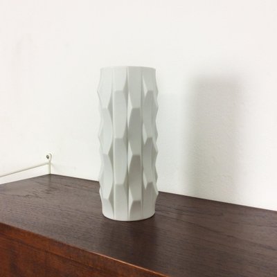 Op Art Vase Porcelain Vase by Heinrich Fuchs for Hutschenreuther, Germany, 1970s-QZ-1151885