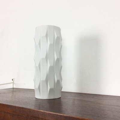 Op Art Vase Porcelain Vase by Heinrich Fuchs for Hutschenreuther, Germany, 1970s-QZ-1151885