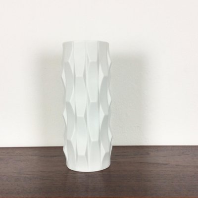 Op Art Vase Porcelain Vase by Heinrich Fuchs for Hutschenreuther, Germany, 1970s-QZ-1151885