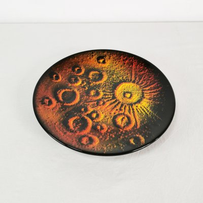 Op Art Wall Plate by L. Cellarosi, Italy, 1970s-ZTG-1822633