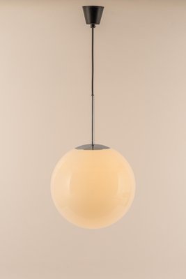 Opal Ball Pendant Light by Peill Putzler, Germany, 1970s-UGR-1244756