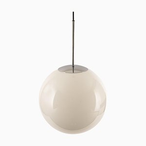 Opal Ball Pendant Light by Peill Putzler, Germany, 1970s-UGR-1244756