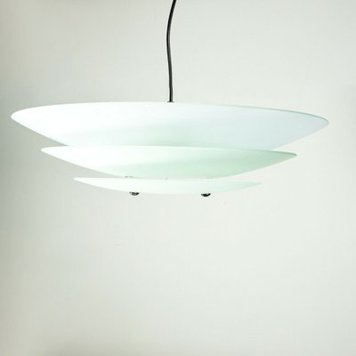 Opal Glass Ceiling Lamp, 1950s-ZLY-847782