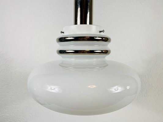 Opal Glass Pendant Lamp from Peill & Putzler, 1960s-PUK-733172