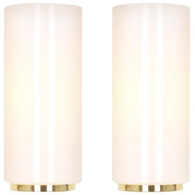 Opal Glass Sconces from Limburg, Germany, Set of 2-UGR-1085847