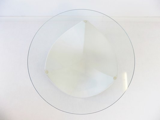 Opal Glass Table from Opal Möbel, 1960s-HUW-1031224