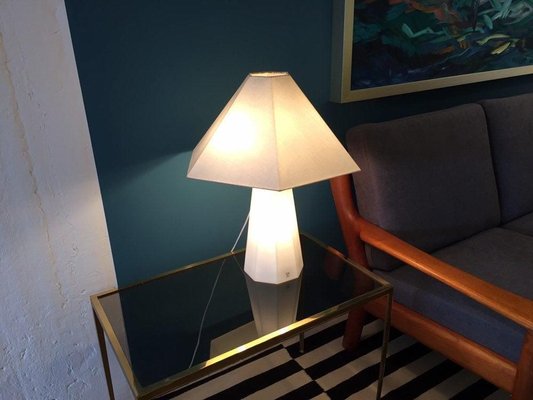 Opal Glass Table Lamp from Peill & Putzler, 1960s-WSA-831384