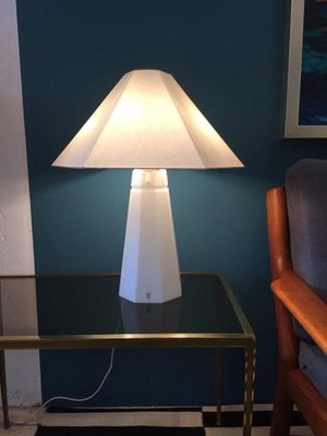 Opal Glass Table Lamp from Peill & Putzler, 1960s-WSA-831384