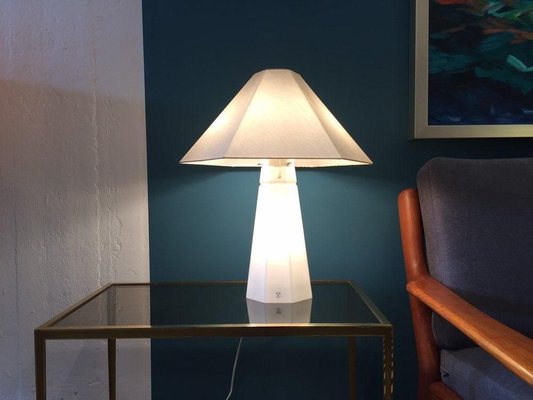 Opal Glass Table Lamp from Peill & Putzler, 1960s-WSA-831384