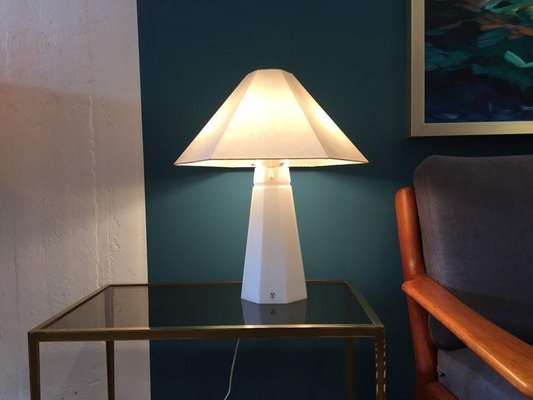 Opal Glass Table Lamp from Peill & Putzler, 1960s-WSA-831384