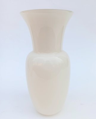 Opal Glass Vase in the Style of Paolo Venini, 1930s-FSD-1091417