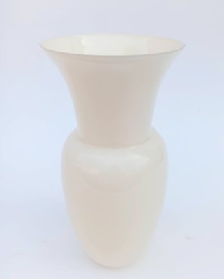 Opal Glass Vase in the Style of Paolo Venini, 1930s-FSD-1091417