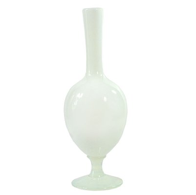 Opal Glass Vase, Sevres, France, 1950s-GIW-1756613